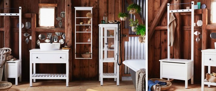 Hemnes badkamer meubelen ikea