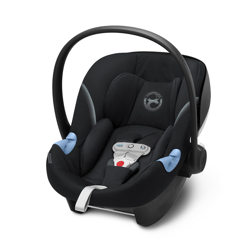 Cybex Aton M i-Size Sensorsafe Autostoel - Deep Black